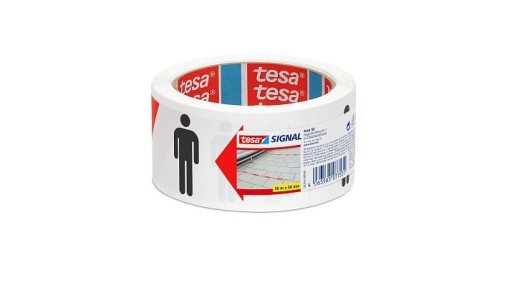 tesa výstražná vzdialenostná páska 50m x 50mm
