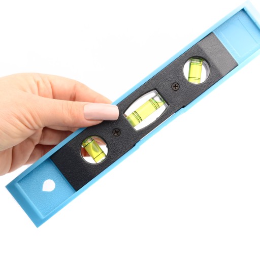 HLINÍKOVÁ LEVEL 240MM 3 MAGNETICKÁ LEVEL PLASTOVÁ HLADINA STABIL
