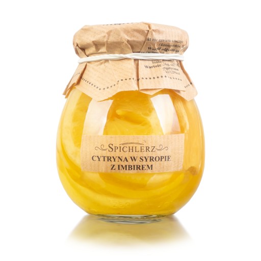 Citrón v sirupe so zázvorom 260g SPICHLERZ