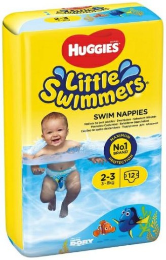 Huggies Swimmers Plienky 3-8 Kg 12 ks.