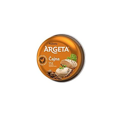 Paštéta (Čajna pašteta) 95g konzerva Argeta