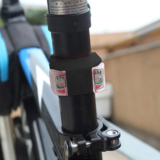 BIKE SVETLÁ LED CYKLISTICKÁ LAMPA PREDNÁ ZADNÁ 2KS