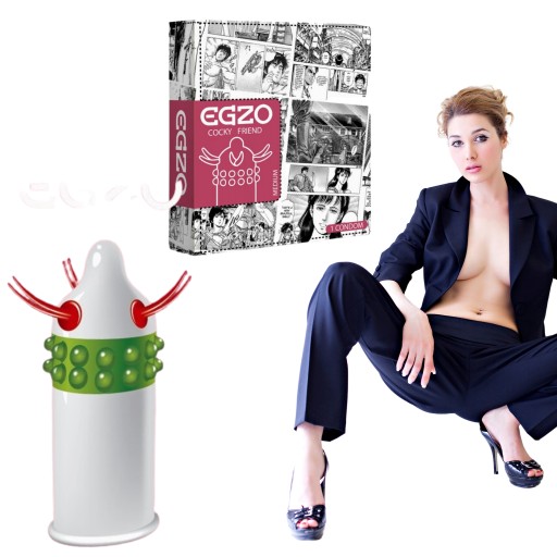 Exo latexové kondómy 52 mm 19 cm