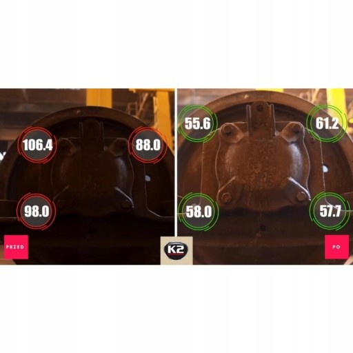 K2 ODSTRAŇOVANIE HRDZE SO SPREJOM MOS2 /0,5L/VULCAN W115
