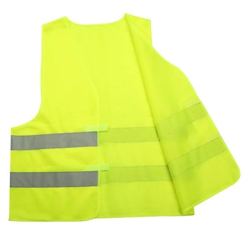 CESTNÁ VÝSTRAŽNÁ REFLEXNÁ VESTA CE ŽLTÁ XL / XXL