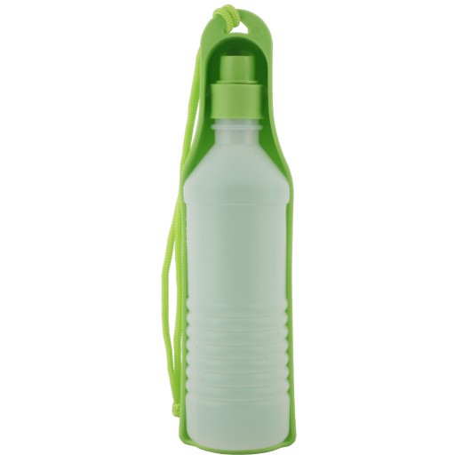 Fľaša na vodu pre domáce zvieratá zelená 500 ml DC05