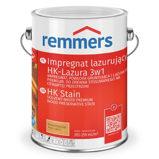 Remmers HK-Lasur impregnácia dreva 100ml Vzorka