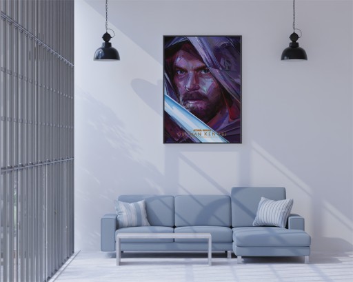Plagát Star Wars Kenobi Jedi Knight 61x91,5 cm