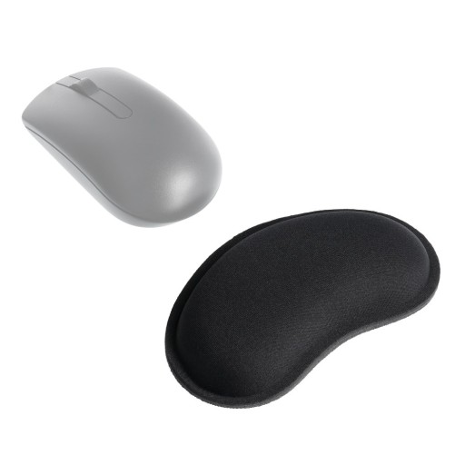 Ergonomická opierka zápästia 130x78x25mm / čierna