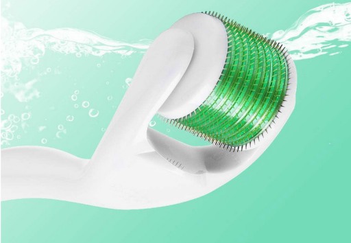 Derma valček pre mikroihličkový mezoterapeutický valček na hlavu 0,5 mm