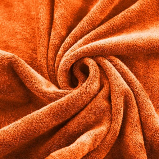 Veľká plážová osuška na kúpanie 50x90 oranžová