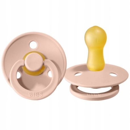 Podbradník ukľudňujúci cumlík HEVEA 6+ RUBBER BLUSH M