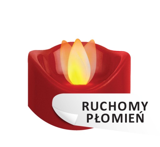 LED SVIEČKOVÁ VLOŽKA DO SVIEČKY SVIEČKA S POHYBNÝM PLAMEŇOM SVIEČKA NA BATÉRIU 17CM