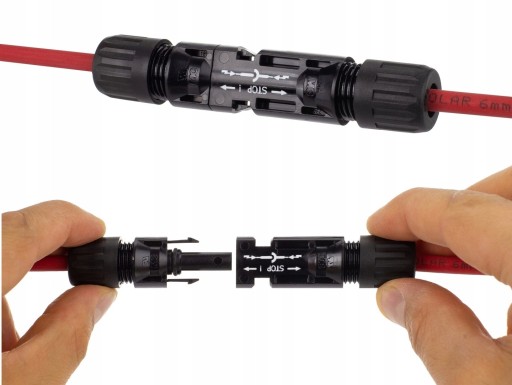 Sada solárnych konektorov Multi-Contact PLUG + SOCKET MC4 ORIGINÁL