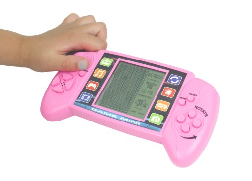 ZÁVODNÁ KONZOLA LT440 ELEKTRONICKÁ HRA TETRIS F1