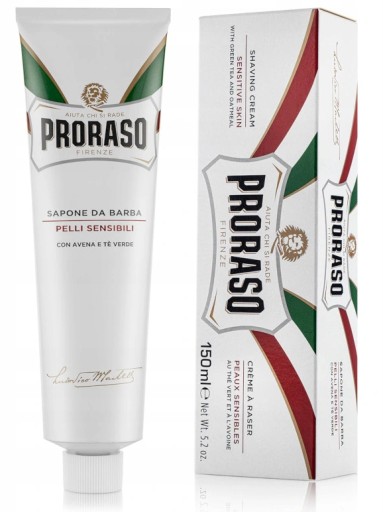 PRORASO Krém na holenie v tube pre citlivé osoby 150 ml.