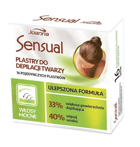 JOANNA SENSUAL Depilačný krém na jemné a citlivé partie, ovsené mlieko