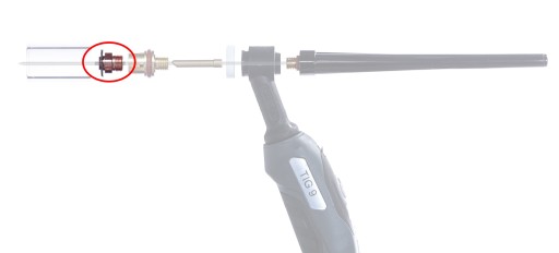 Plynová šošovka TIG QUARTZ 9SC pre SR 9/20 1,0 mm