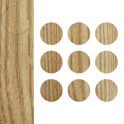 Samolepiace čiapky na nábytok Fi 20 mm 9 kusov DIY