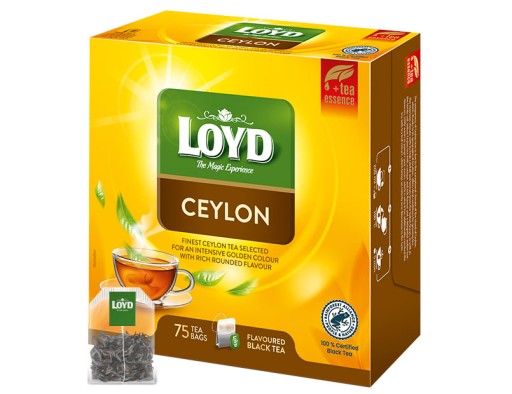 Classic Black Strong Ceylon Express Tea Veľké balenie 75 T. LOYD