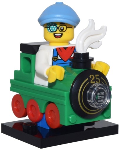 LEGO New zberateľská figúrka série 25 71045 Dieťa vo vlaku col25-10