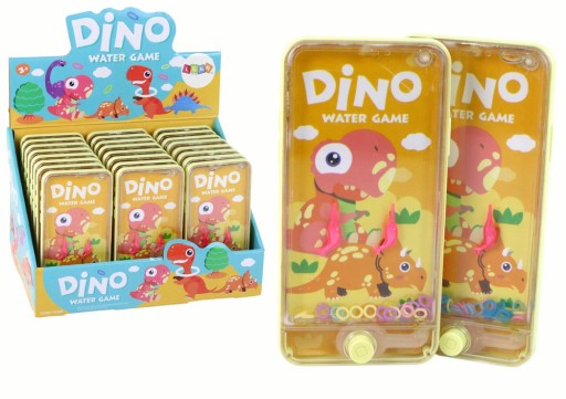 Vodná arkádová herná konzola Telefón Dinosaurus žltý