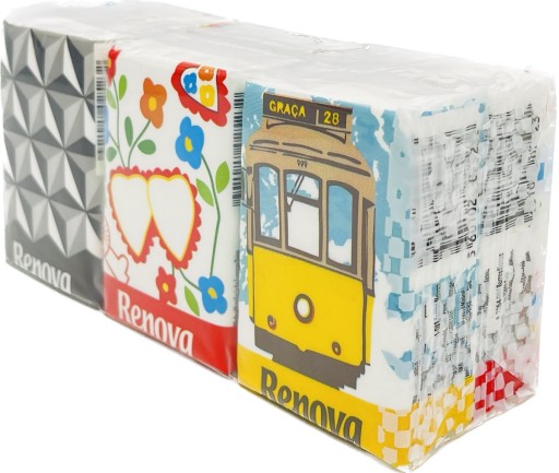 Renova Pop Edition vreckové obrúsky 6x7 ks