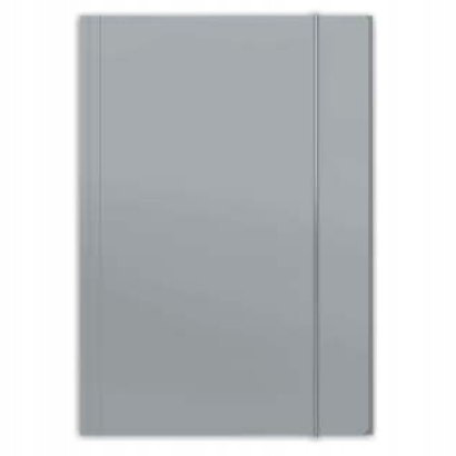 Pevná zložka s gumičkou FOR OFFICE formát A4 GREY Penmate JEDNOZLOŽKA