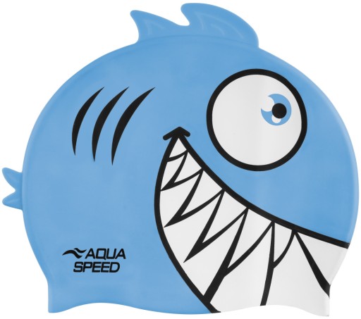 Detská plavecká čiapka AQUA SPEED Zoo Pirana