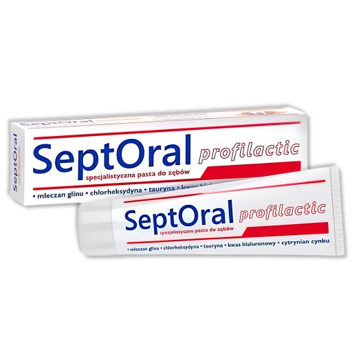 SeptOral Profilactic, zubná pasta, hygiena, ústna starostlivosť 100ml