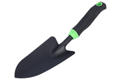 Široká záhradná kovová záhradná lopatka