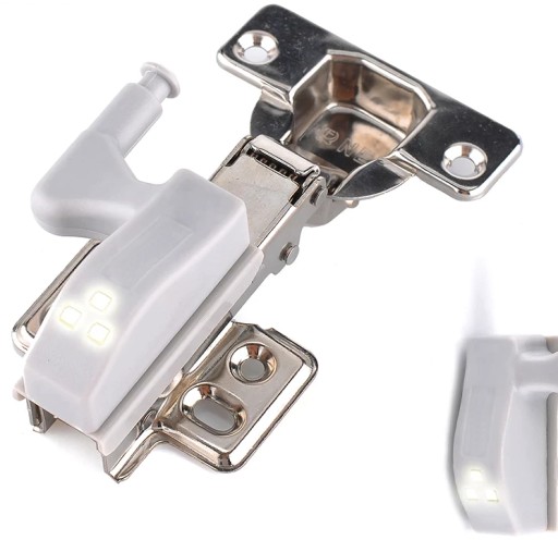 SVIETIDLO DO SKRIŇKY S VÝKLÁDACÍMI DVERE, 3 LED