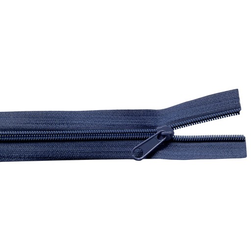 Páska na zips 5mm NAVY BLUE 20 zipsov 10m