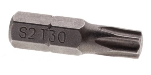 TORX TX30 BITS HROTY NA SKRUTKOVAČKY SKRUTKOVAČE WKRĘT-MET 5 ks