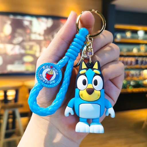 Bluey Bingo Keychain Silikónový darček pre deti