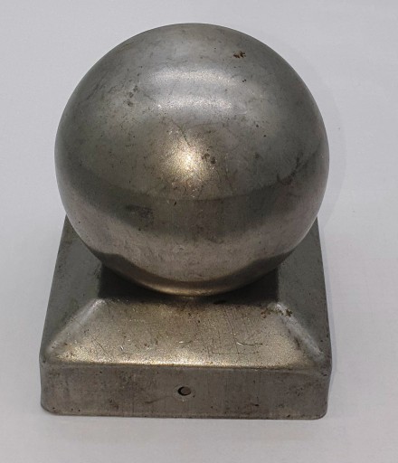 AKCIA: strieška na stĺpik 80x80mm s guľou 80mm