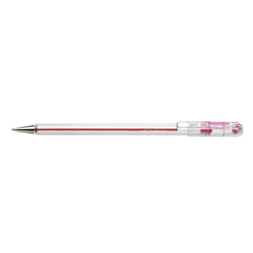 Guľôčkové pero Pentel BK77, 0,7 mm, červené