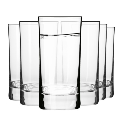 Poháre na vodku KROSNO, 6 ks, 45 ml (40 ml), rovné