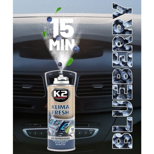 K2 OSVIEŽOVAČ KLIMATIZÁCIE KLIMA FRESH BLUEBERRY