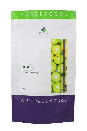 Amla indický egreš prášok z mletého ovocia 50 g