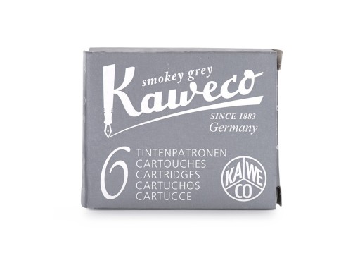 Atramentové náplne - Kaweco - Smoky Grey, 6 ks.