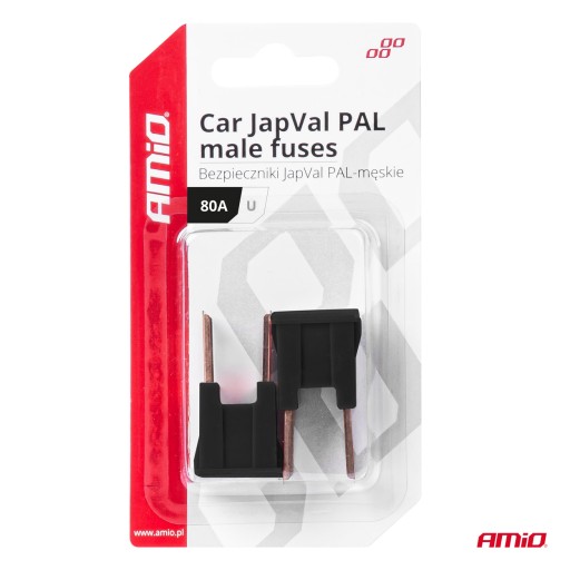 AMiO AUTOPOISTKA JAPVAL PAL MALE MALE 80A 2 ks