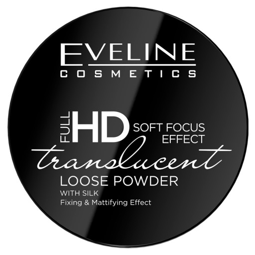 EVELINE COSMETICS Full HD Soft Focus sypký púder na tvár s hodvábom 6g