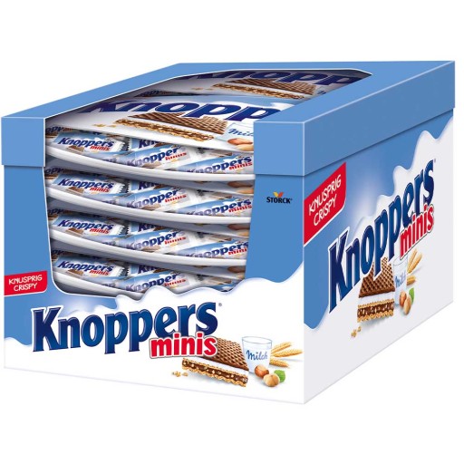 Knoppers Storck Mini Wafer Cookies 11ks nemecké balenie na Deň detí