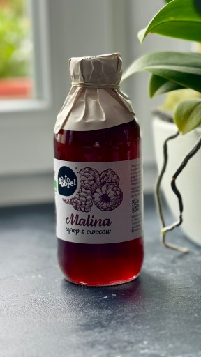 Sirup z malinovej šťavy 100% prírodný bez konzervantov 330 ml A je dobrý