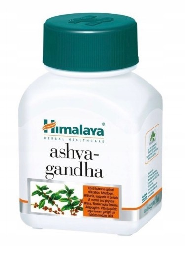 HIMALAYA ASHWAGANDHA 60k ODOLNOSŤ PROTI ÚNAVU