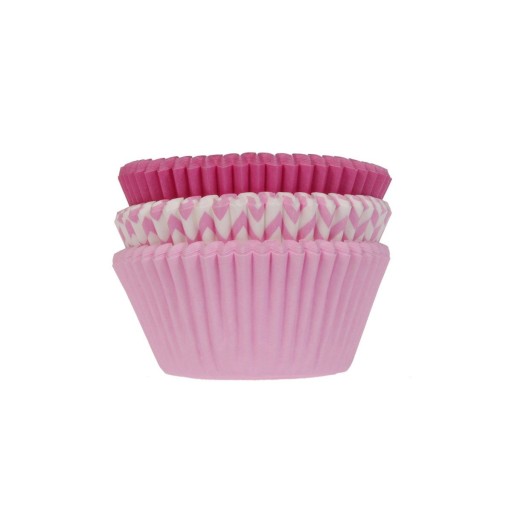 Košíčky na muffiny - House of Marie - ružový mix 75 ks.
