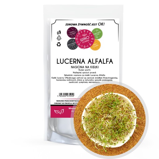 Klíčky - Alfalfa Alfalfa - 50g Semená na klíčky