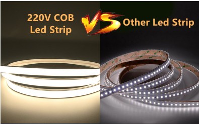 NEUTRÁLNY LED pás COB 288 230V 1m/b IP67
