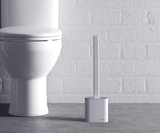 MODERNÁ SILIKÓNOVÁ WC KEFA DO KÚPEĽŇOVÉHO WC RUHHY